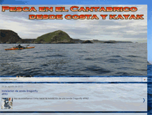 Tablet Screenshot of pescaencantabrico.com